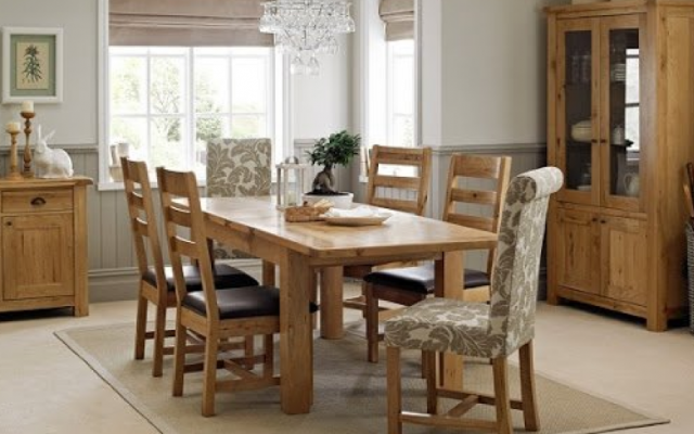 Choose a dining table that matches kitchen feng shui?