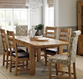 Choose a dining table that matches kitchen feng shui?